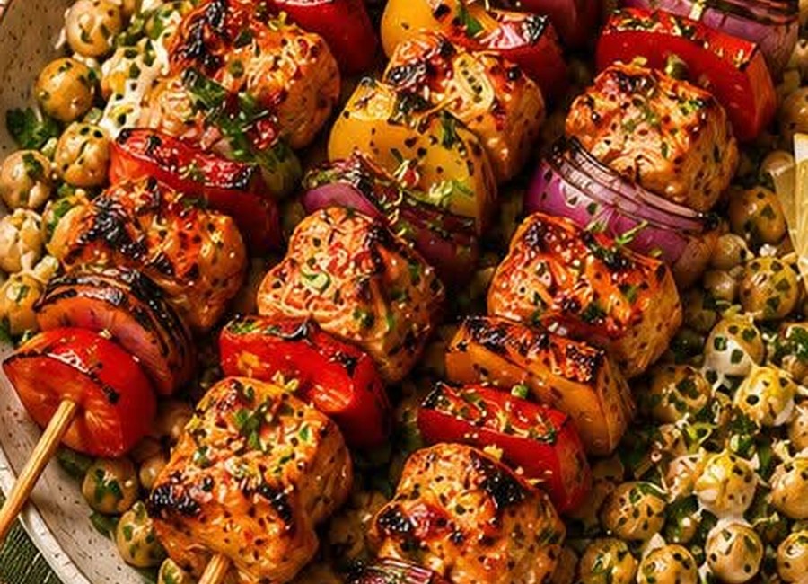 Peri-Peri Chicken Skewers dish preview