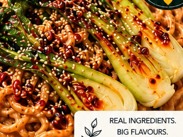 Simple Chilli Tahini Noodles