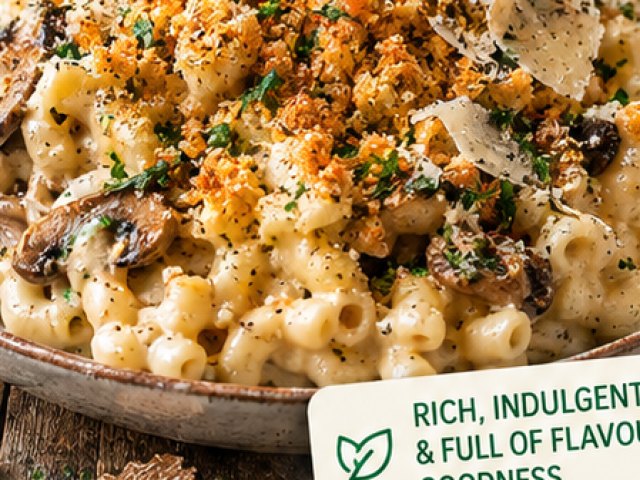 Truffle & Mushroom Macaroni Cheese