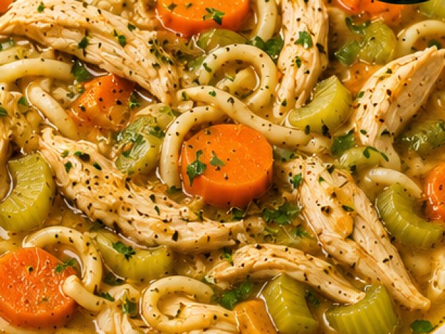 Easy Healthy Chicken Noodle Soup