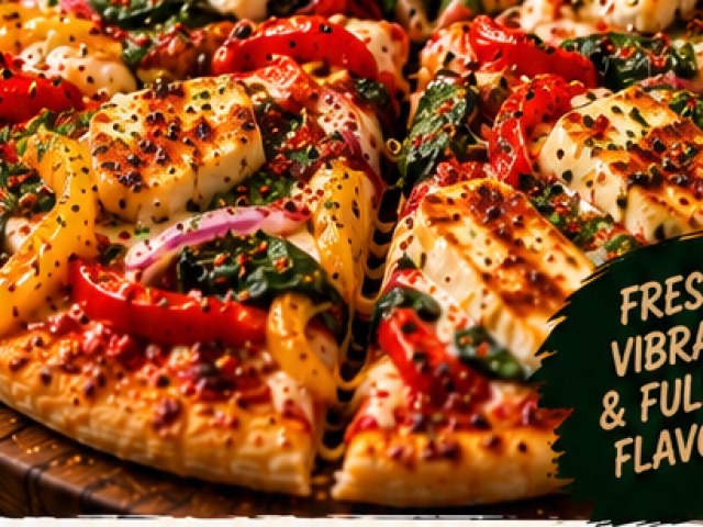 Halloumi Pizza