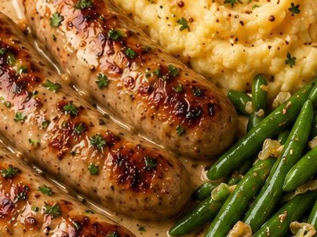 Cream Soda Infused Cumberland Sausages