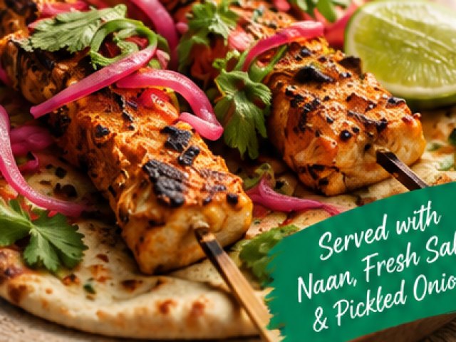 Tandoori Fish Skewers